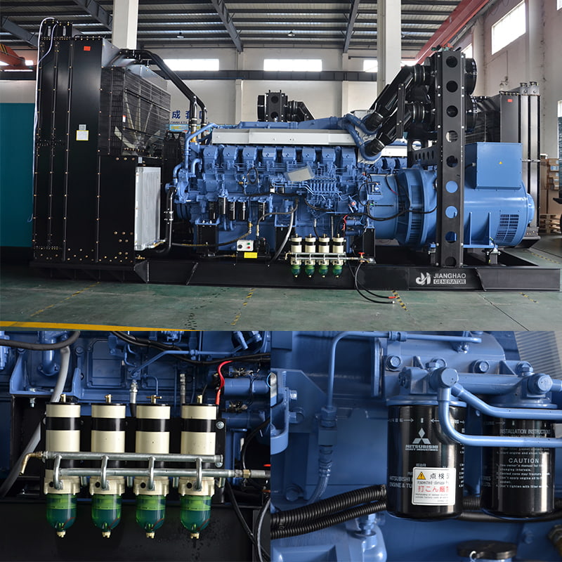 Groupes électrogènes diesel 1 000 à 4 000 kVA