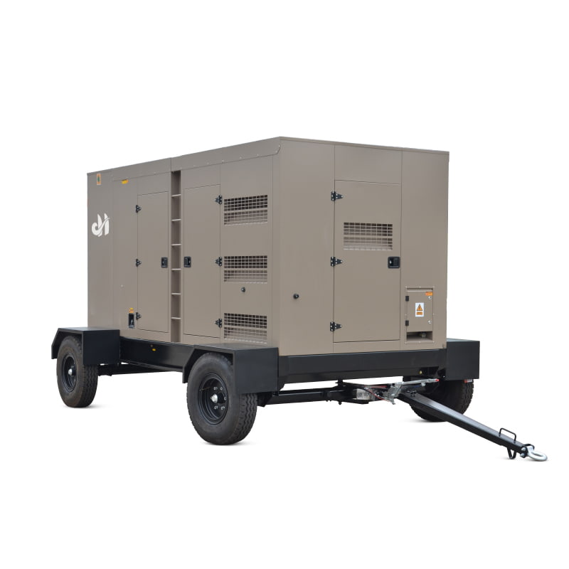 Groupes électrogènes diesel mobiles de type remorque